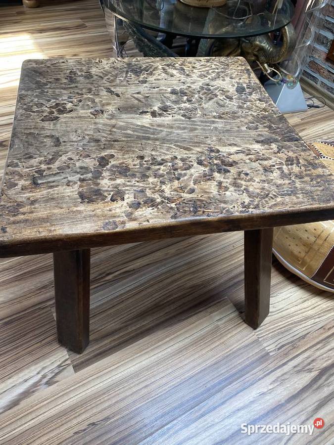 Handmade drewniany ręcznie wykonany Stolik Bystrzyca Kłodzka sprzedam