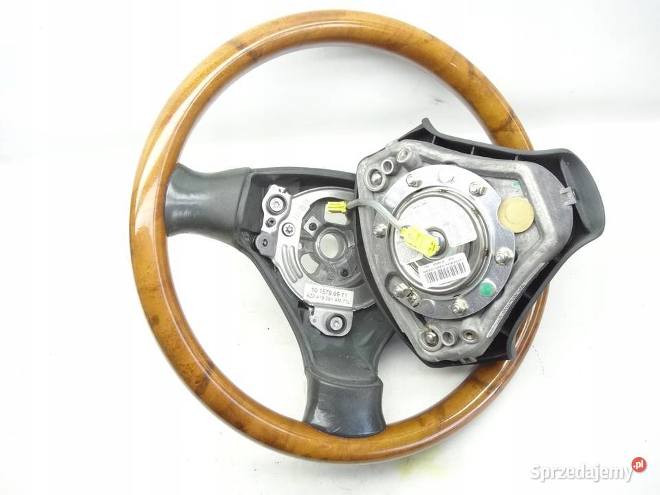 AUDI A6 C5 A8 D2 KIEROWNICA AIRBAG DREWNIANA Przemęt
