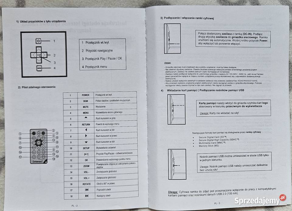 Ramka fotograficzna INTENSO 8 małopolskie Kraków