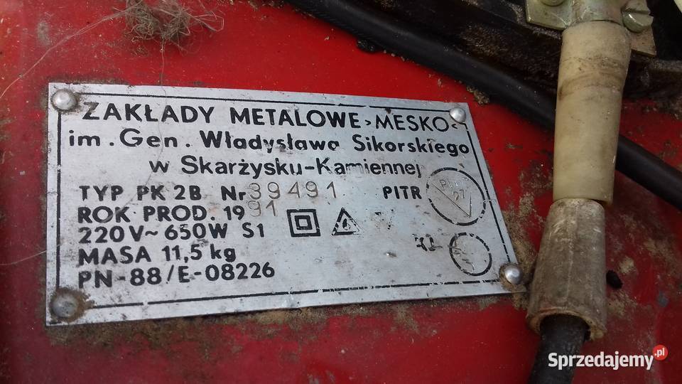 Silnik kosiarki elektrycznej Mesko Ania PK 2B Bytom