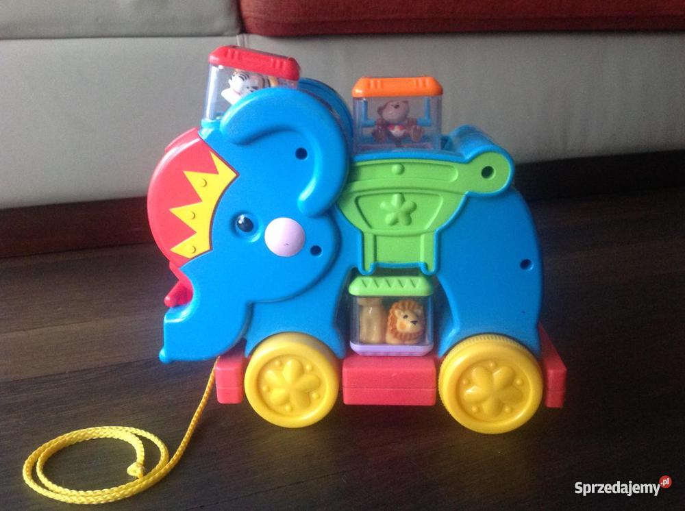 Słonik z klockami Fisher Warszawa