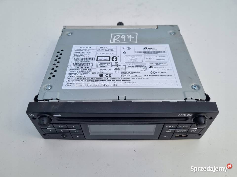 Renault Kangoo II III RADIO CD MP3 Chełm