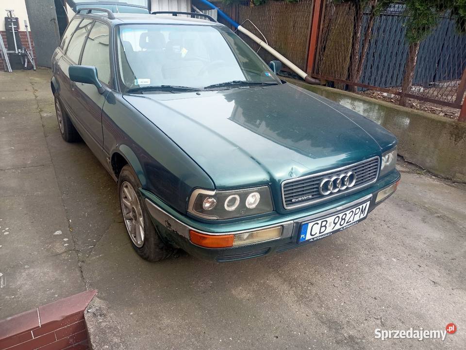 Audi 80 B4 quattro welurowa tapicerka