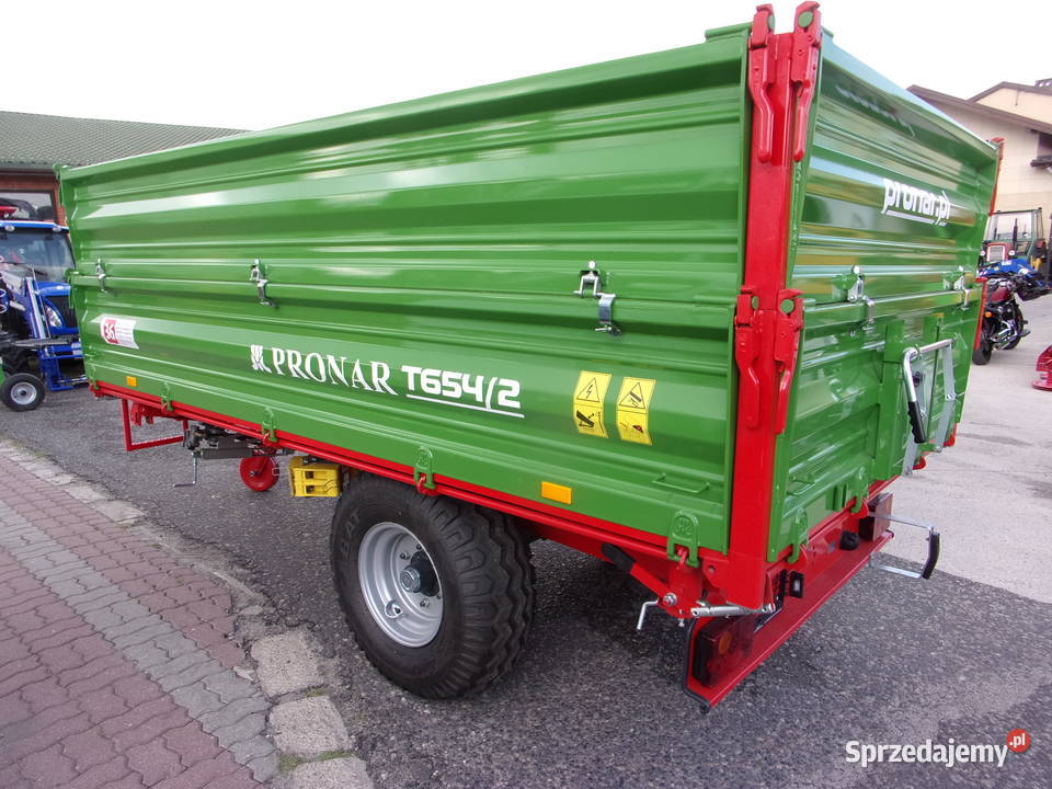 Przyczepa 1osiowa T6542 PRONAR 47tony wywrotka Opoczno