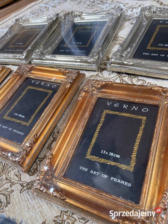 Drewniana rzeźbiona Ramka szkłem foto zdjęcie Dekoracje i ozdoby Bystrzyca Kłodzka