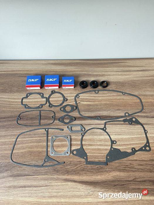 NOWY KOMPLET ŁOŻYSKA SKF USZCZELNIACZE USZCZELKI Uszczelki silnika i osprzętu Bielsko-Biała