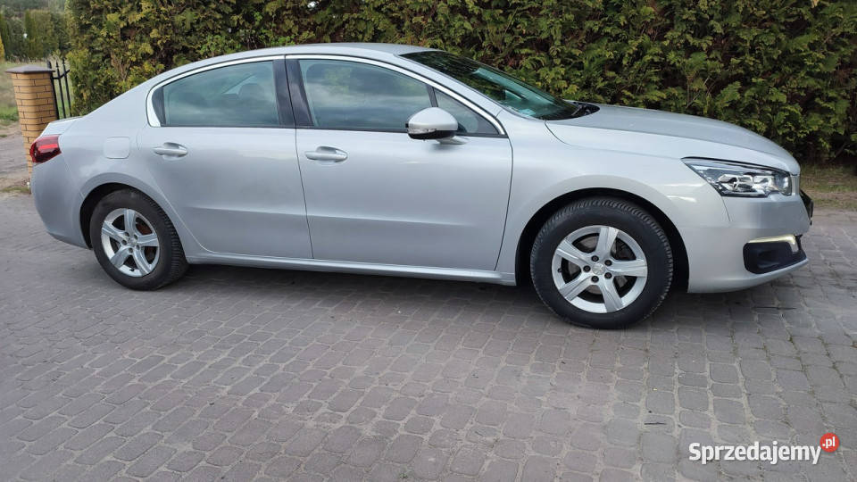 Peugeot 508 zadbany krajowy serwis ASO faktura gniazdo USB Peugeot kujawsko-pomorskie Łochowo