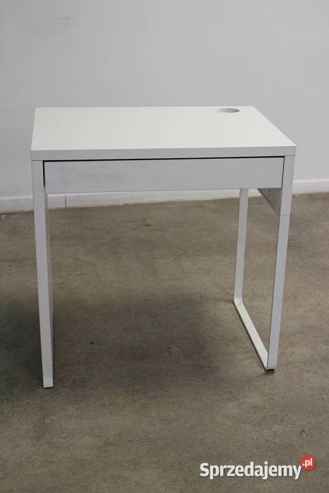 Biurko IKEA MICKE 73x50 białe stan 75cm Tychy