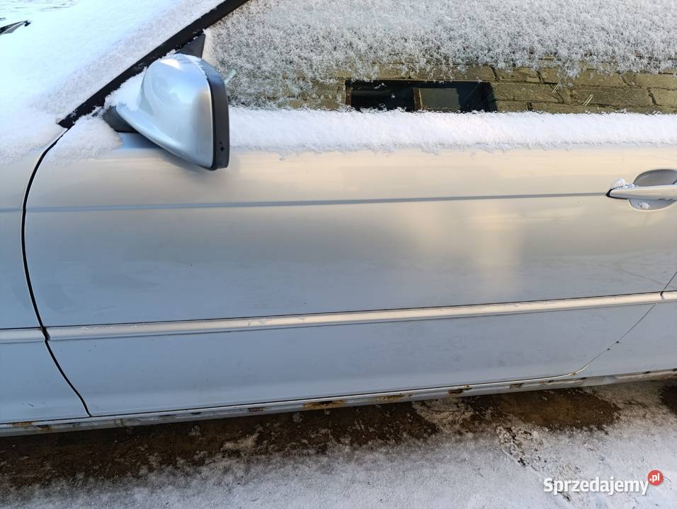 BMW E46 Coupe drzwi PraweLewe Titansilber Drzwi wielkopolskie Brdów