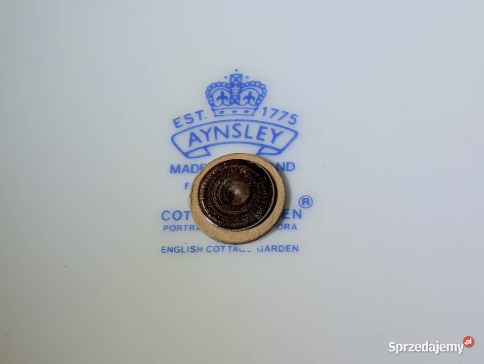 PATERA NA STÓŁ Porcelana Aynsley Garden wielkopolskie