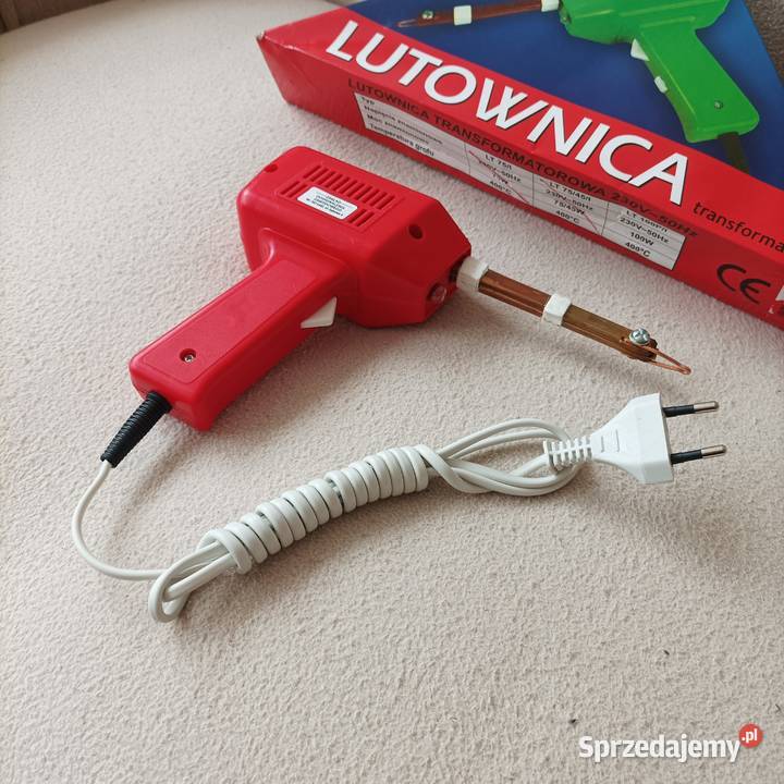 Polska lutownica transformatorowa ZDZ Łódź LT Dom i Ogród Stronie Śląskie