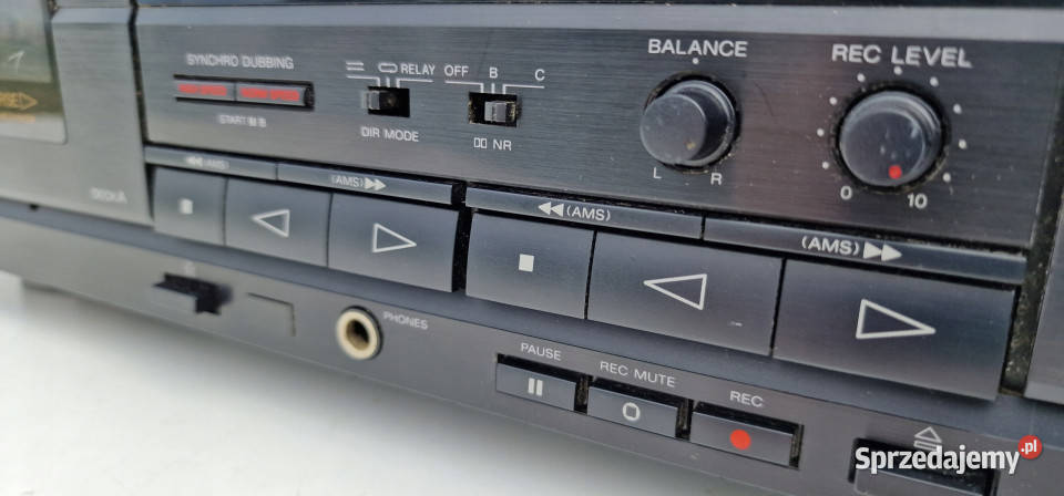 Magnetofon Sony TCWR570 Stereo Cassette Deck Międzychód