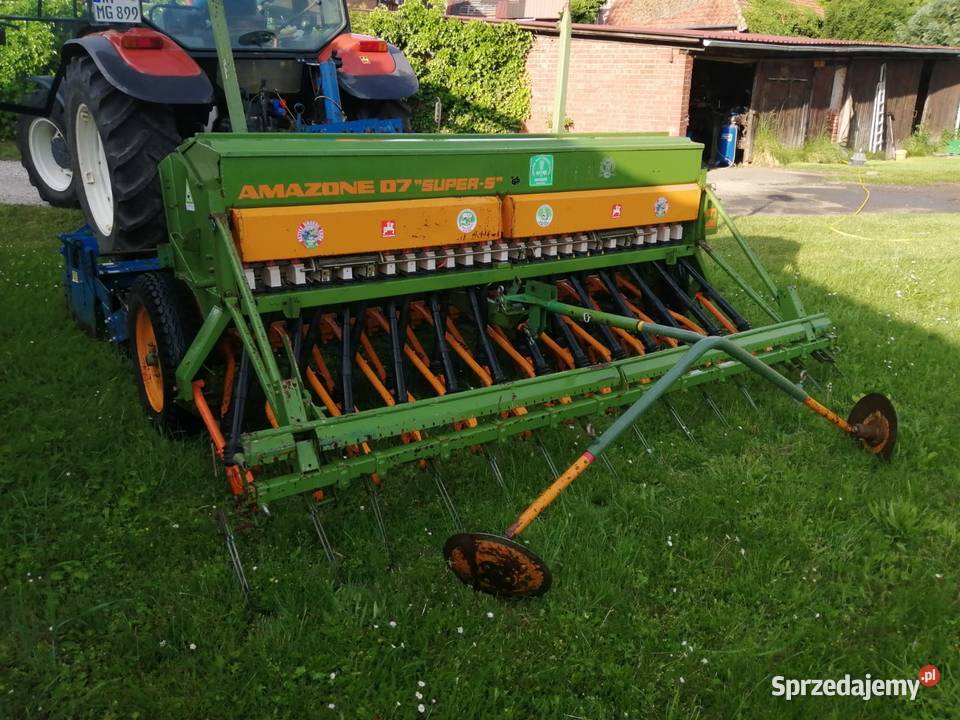 Agregat uprawowo siewny amazone d7 super s Gniezno