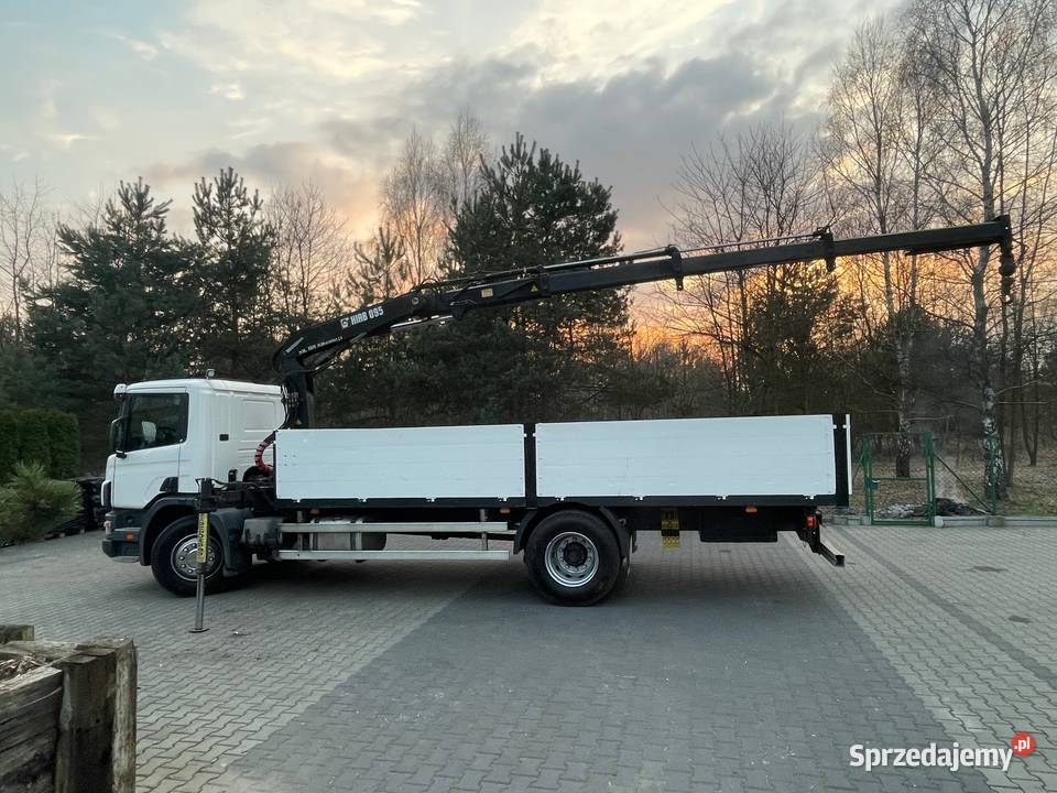 Scania HDS Specjalny Tarczki nie Dźwigi samochodowe Szarlejka