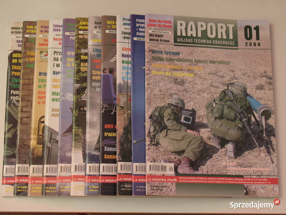 Raport WTO kompletny rocznik 2004 Wojsko i militaria małopolskie Kraków