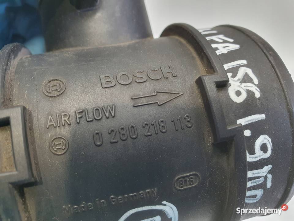 PRZEPŁYWOMIERZ Alfa Romeo 156 19 JTD POWIETRZA Rudka