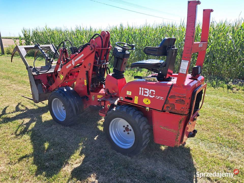 WEIDEMANN 1130 CX30 miniładowarka przegubowa Ładowarki rolnicze Kłodawa sprzedam