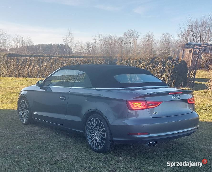 Audi A3 Cabriolet z manualną skrzynią biegów manualna Starnice