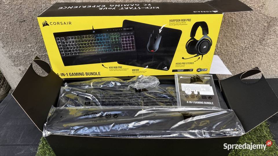 Klawiatura Corsair K55 RBG Tanio Pszów Rybnik przewodowa