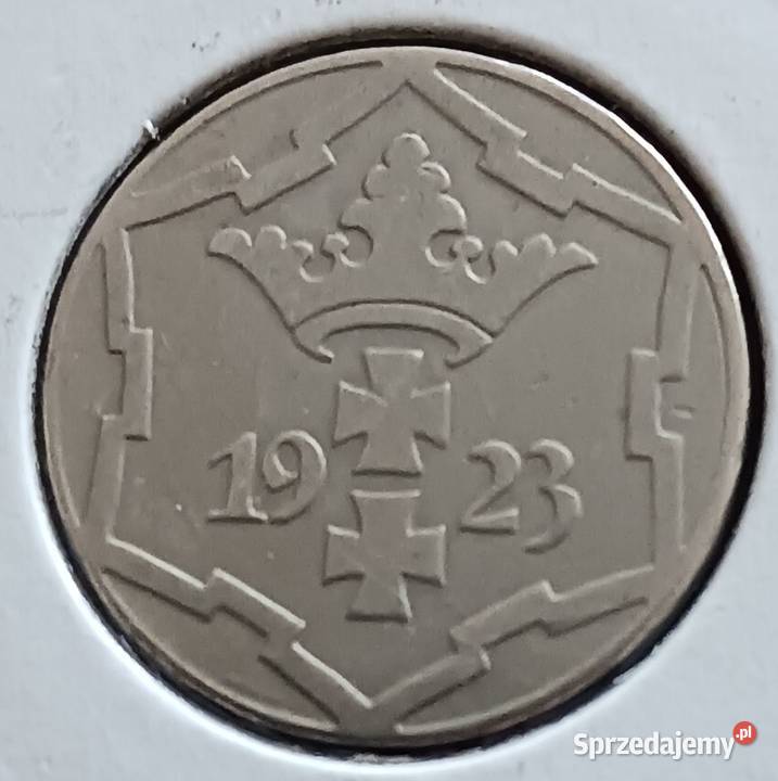 10 Fenigów Wolne Miasto Gdańsk 1923 r