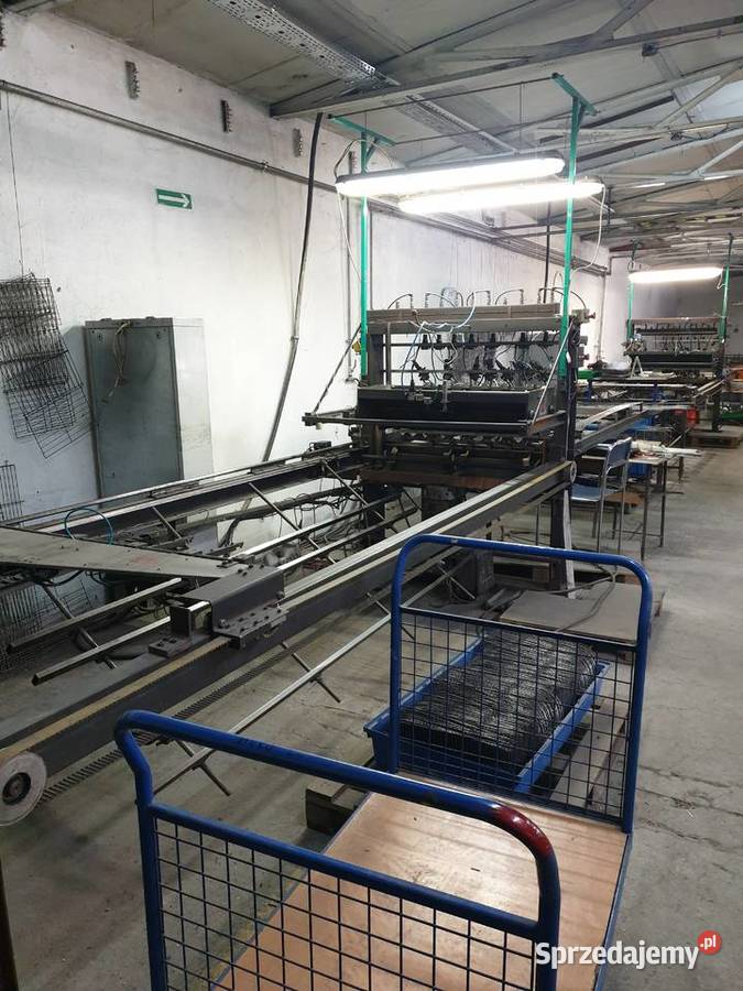 Automat do produkcji siatek zgrzewanych z drutu sprzedam