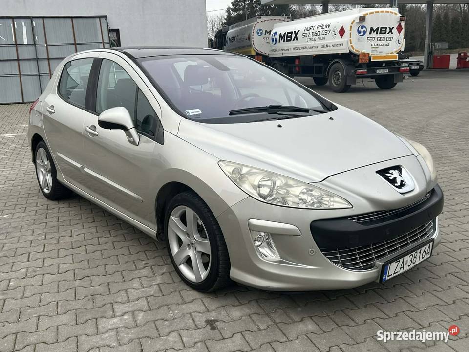 Peugeot 308 Zadbany Gotowy do jazdy Z prywatnych lakier metallic Lubartów