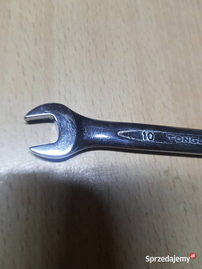 Klucz płasko oczkowy 10mm stal chromowowanadowa