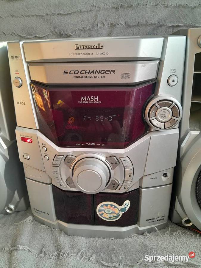 Wieża Panasonic SAAK210 z głośnikami małopolskie Tarnów