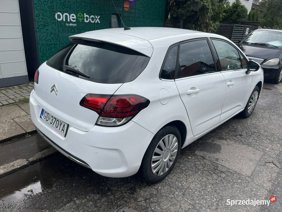 Citroen C4 CITROEN C4 II 16HDI klima navi II Rok produkcji 2016 Gdańsk