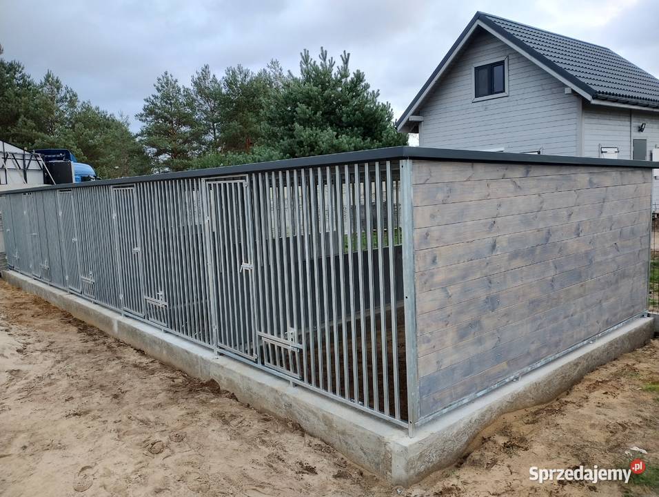 Kojec psa ocynkowany Profil zamknięty Mocny Gdańsk