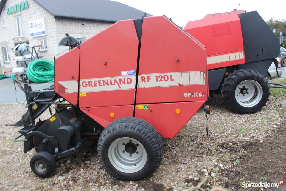 Prasa belująca Greenland RF 120 L Deutz Fahr 320 Sokoły