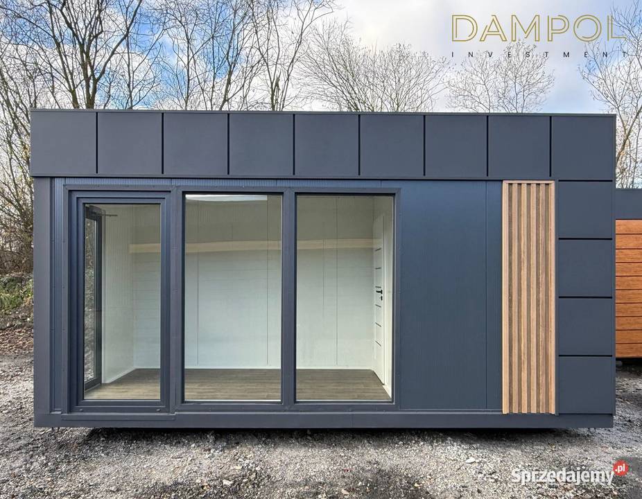 RĘKI 550x250 pawilon kontener gastro handlowy 13m2 Kraków sprzedam