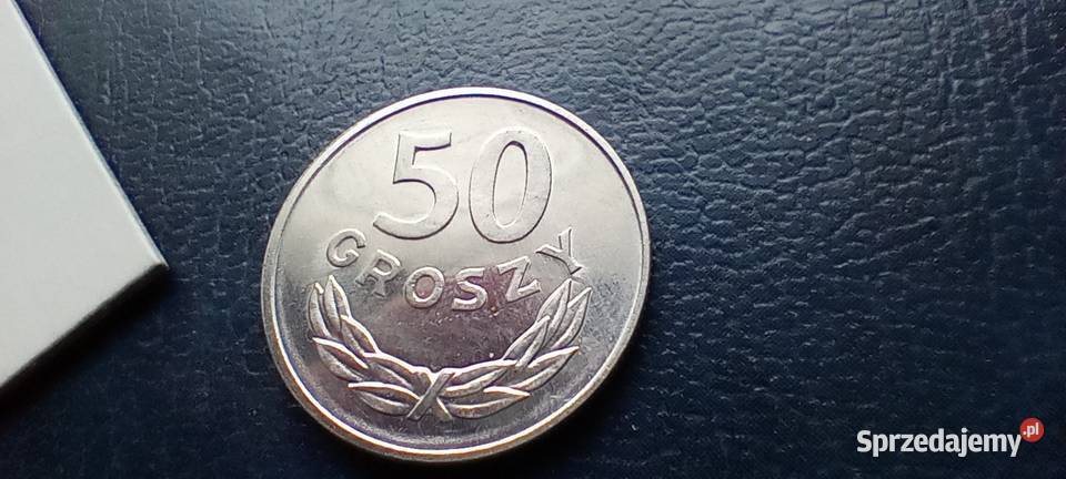 Stare monety 50 groszy 1982 PRL Polska cudo Numizmatyka Lesko