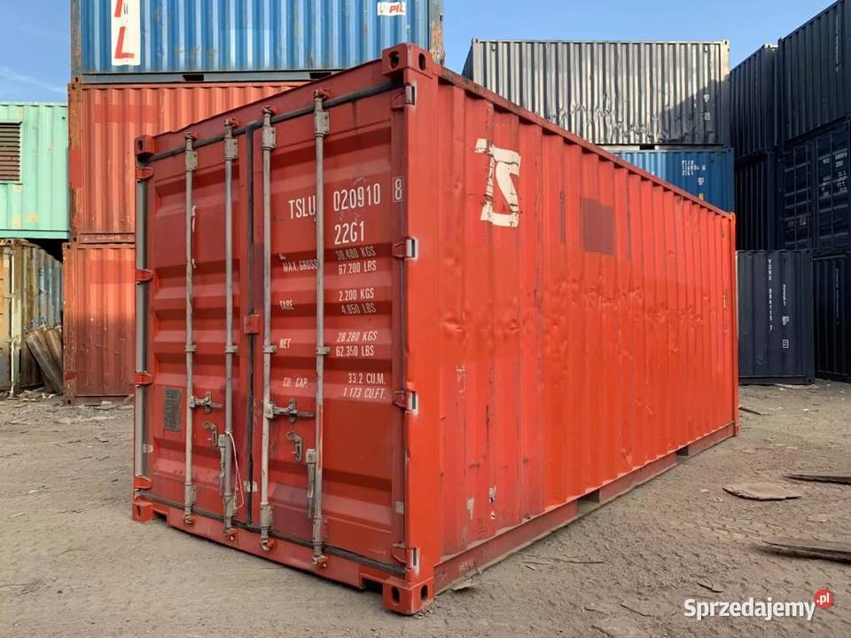 Kontener morski magazynowy 20DV 6 metrowy Żory