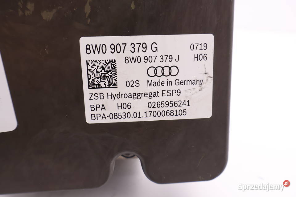 Pompa ABS AUDI Q7 4M0907379G 4M0907379J Mysłowice