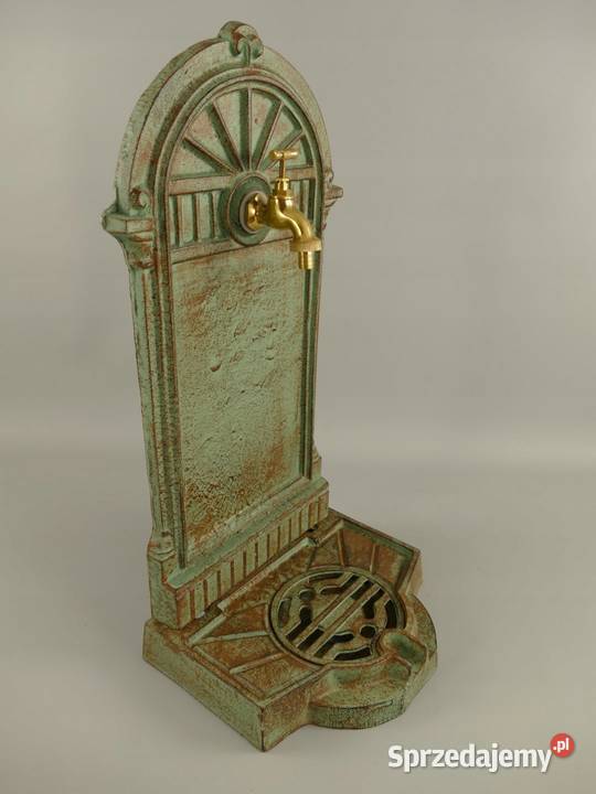 WYLEWKA FONTANNA patyna ŻELIWNY KRAN 65 13 Kraków