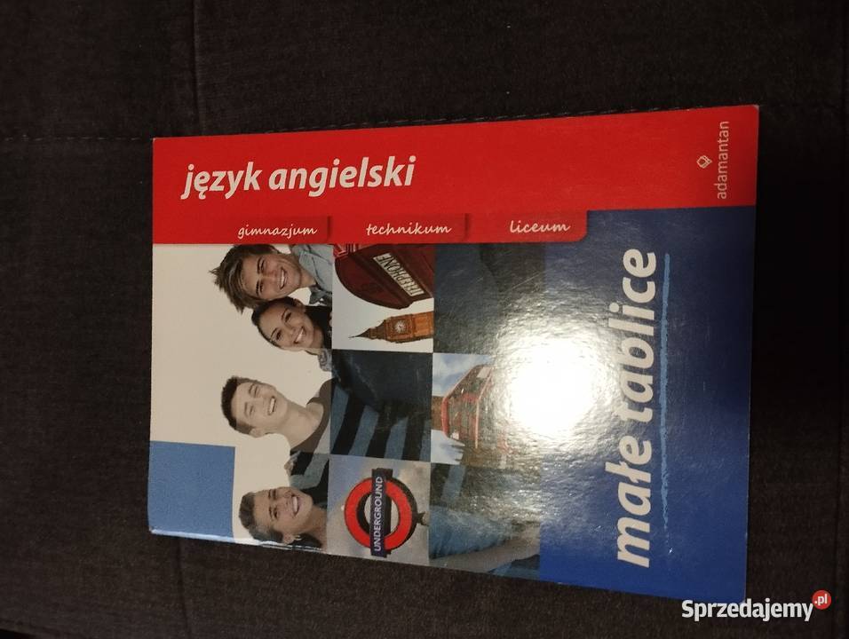 małe tablice język angielski liceum technikum kompendium, repetytorium, opracowanie Poznań