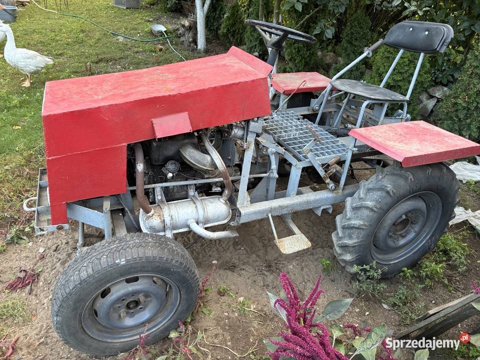 Mini traktorek własnej konstrukcji Silnik 126p łódzkie sprzedam