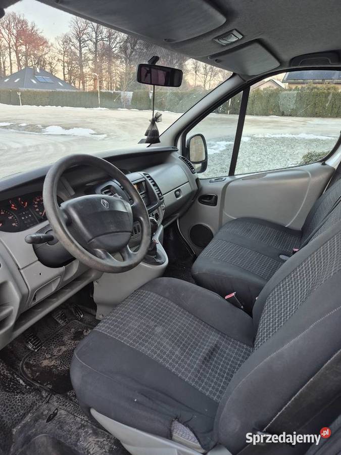 Zadbany Renault Trafic Long 19dCi 9 osobowy radio Trafic Lwówek Śląski