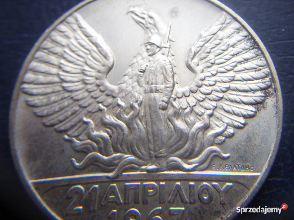 Stare monety 100 drachm 1970 Grecja srebro Lesko sprzedam