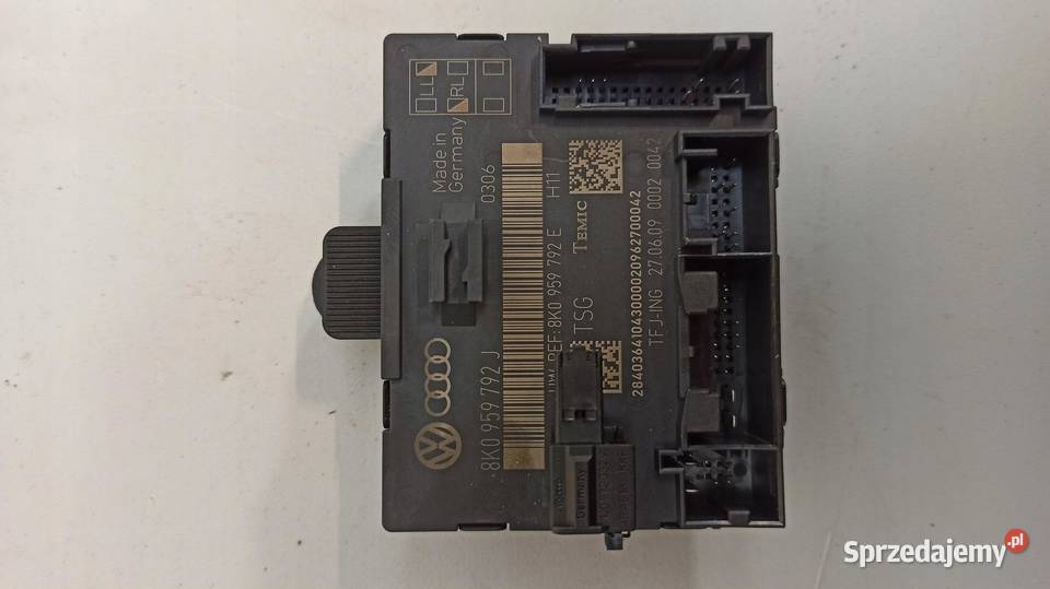 MODUŁ STEROWNIK DRZWI A4 B8 8K0959792J