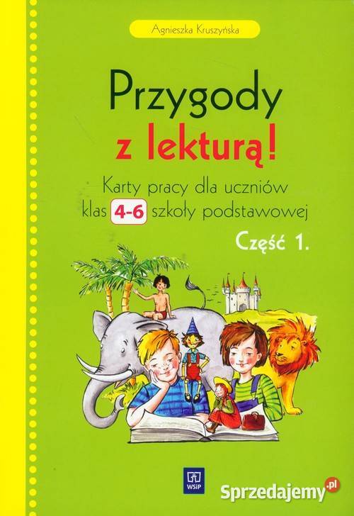 PRZYGODY Z LEKTURĄ Karty pracy 46 część 1 WSiP Rok wydania 2008 Białystok