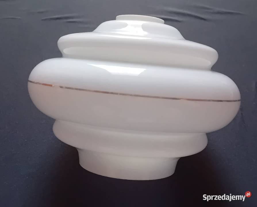 Klosz do lampy sufitowej art deco Szkło Koźminek