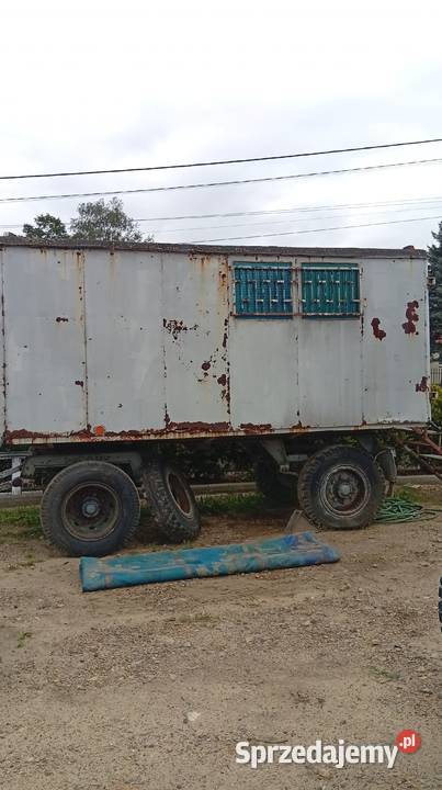 Kontener izoterma przyczepa d50 d55 Motoryzacja śląskie Piła Druga