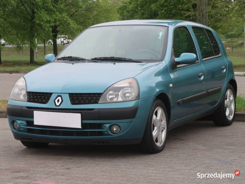 Renault Clio 12 16V niebieski Clio dolnośląskie Bielany Wrocławskie