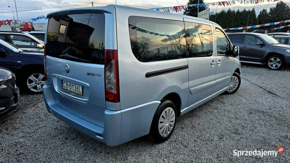 Fiat Scudo LONG20HDI 120PanoramaWelur serwisowany w ASO Świdnica sprzedam