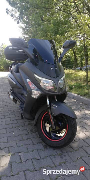 Sym GTS 125 wtrysk zadbany z dużym kufrem śląskie