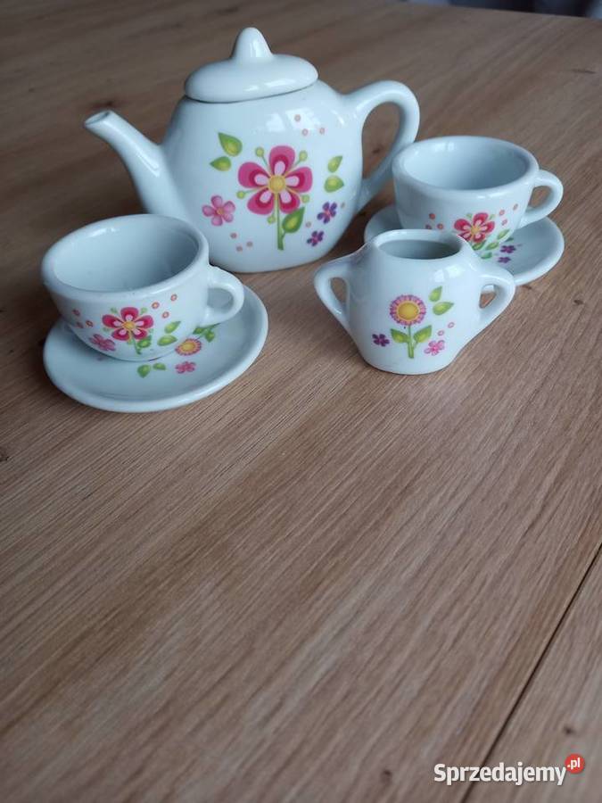 Porcelanowy serwis do herbaty dzieci Radom