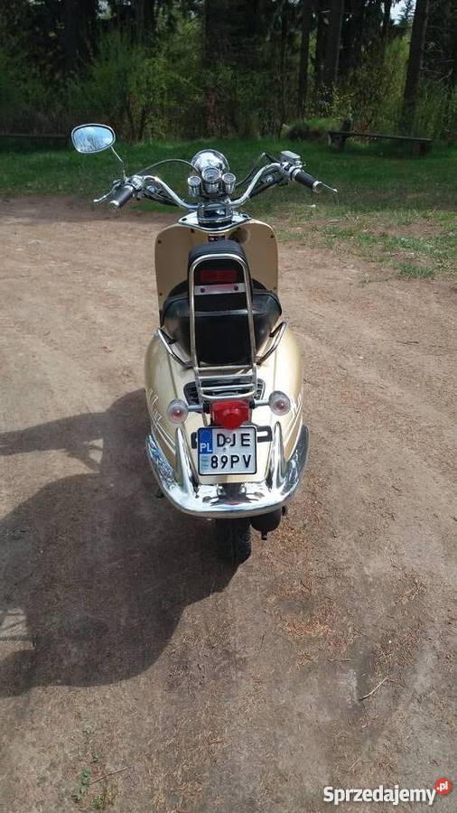 Skuter retro 1500km Pozostałe sprzedam