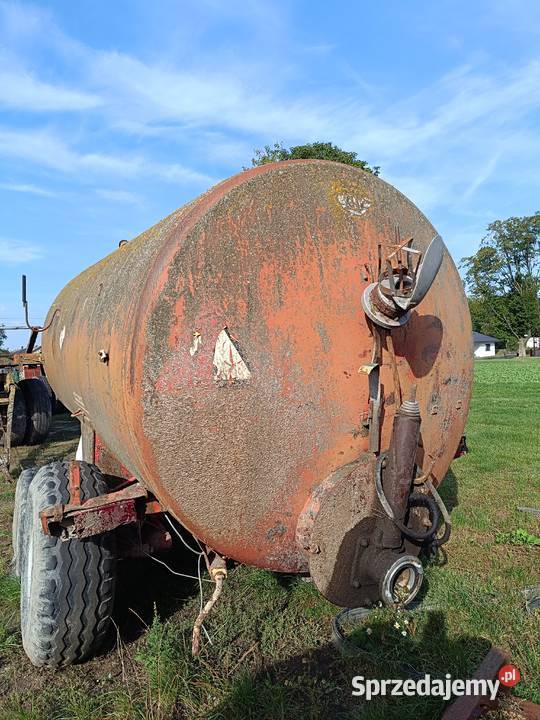 Beczka beczkowóz 8 8000 litrów Maszyny rolnicze sprzedam